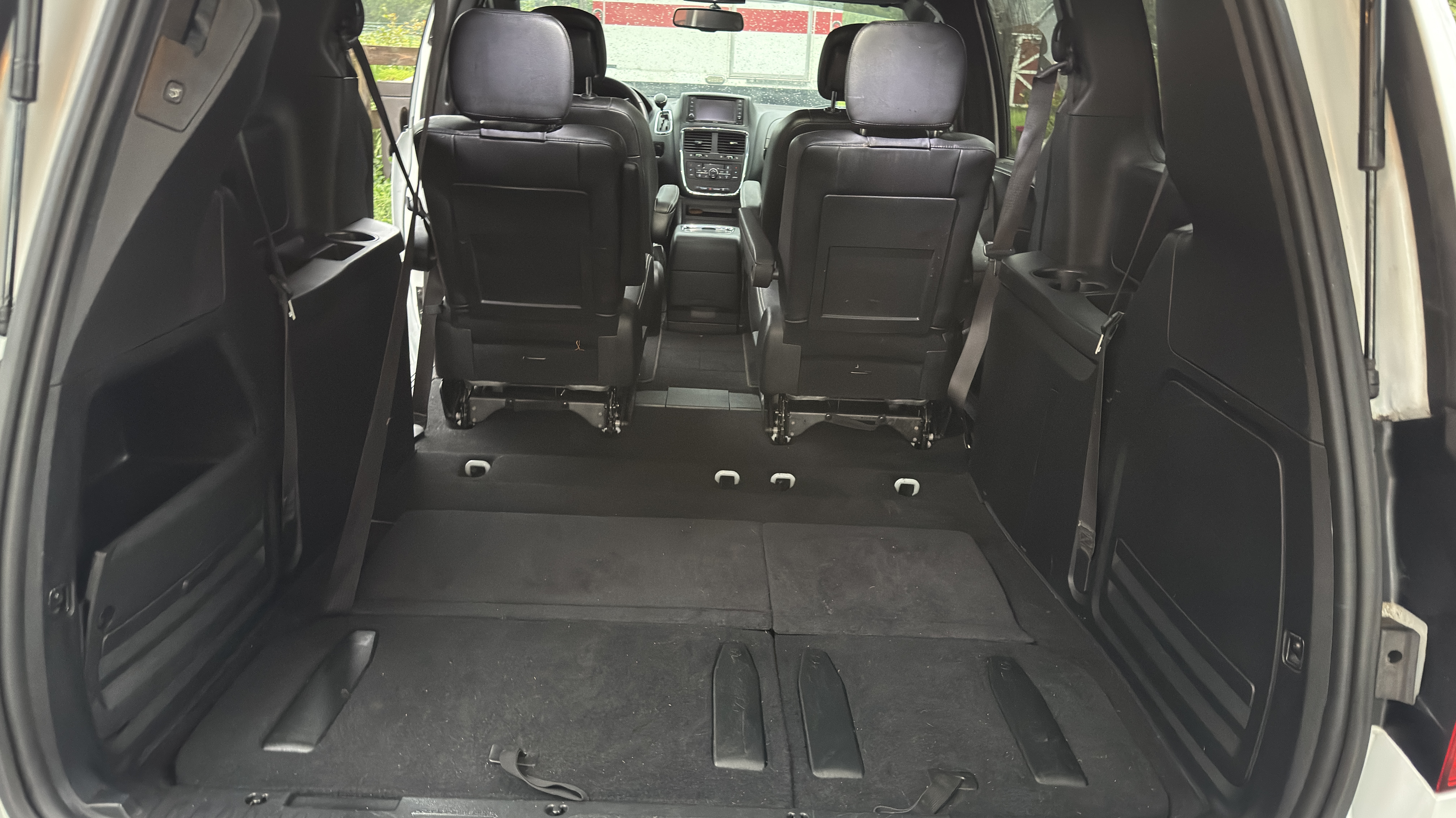 After: clean minivan cargo area after A1 Premium interior detail.