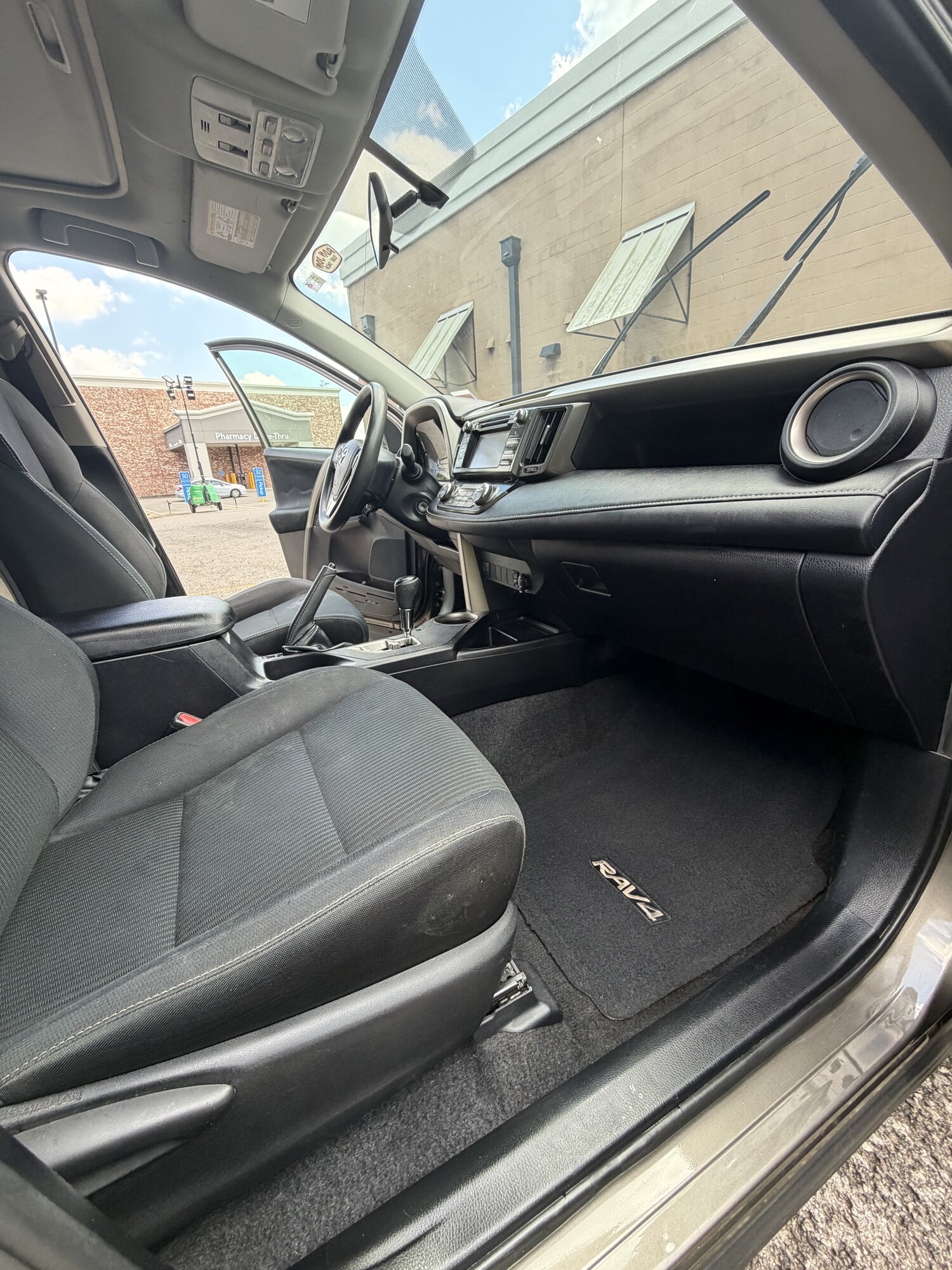 Toyota RAV4 cabin after an A1 Premium interior detail.