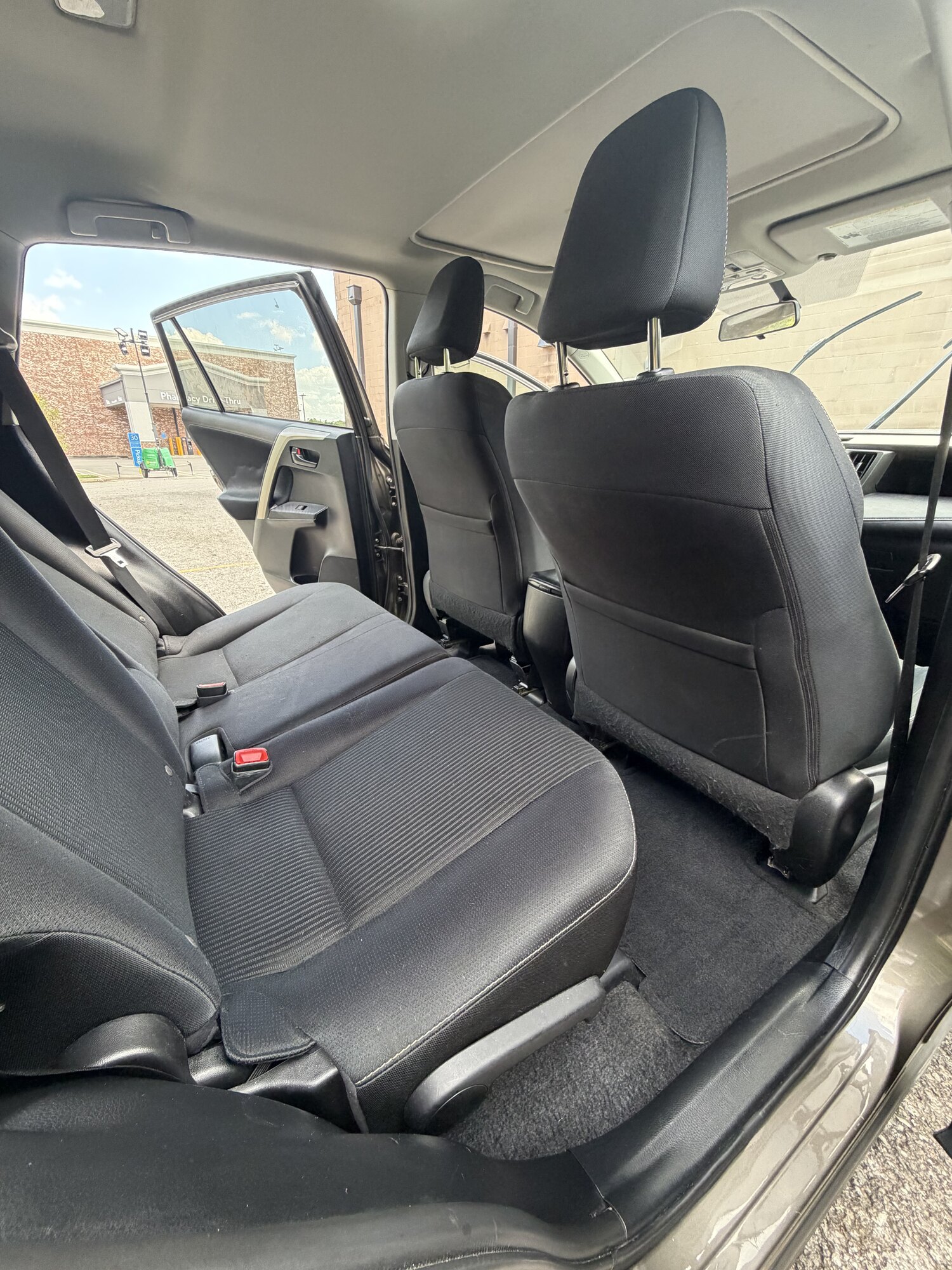 After — rear seats